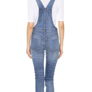 Madewell skinny overalls Camila Wash